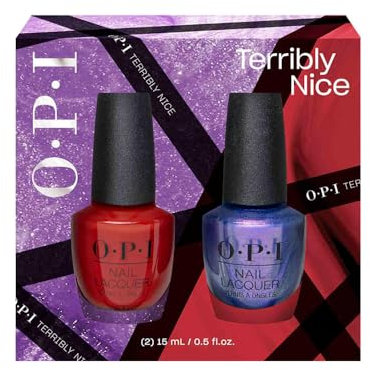 OPI Pack Duo de esmaltes Nail Lacquer de la Colección Navidad, 15ml
