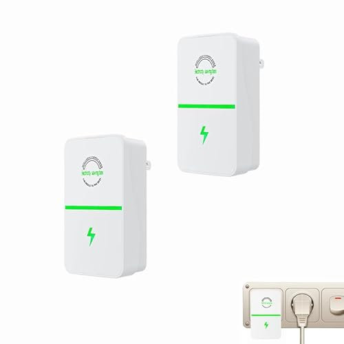Économiseur D'énergie, Power Save Plug Boîte D'économie électrique Boîte électrique Intelligente AC 90V-250V Boîte D'économie D'énergie Réducteur D'électricité Économie D'énergie (2Pack)