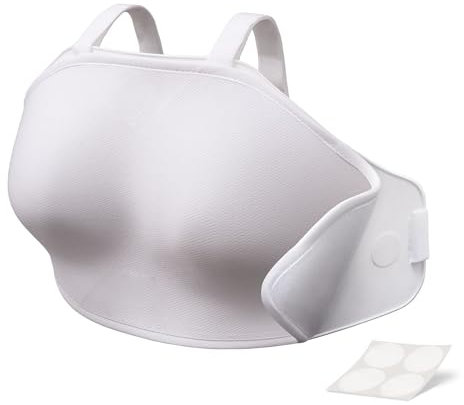 Fechten Brustschutz – Doppelter weicher Schutz – FIE-Zertifikat Kunststoff Brustschutz – Ausrüstung für Folien-Epee Säbel (Damen, Medium)