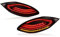 Auto Rückleuchten für Porsche Panamera 2010～2013,Auto Rückfahrscheinwerfer Bremslicht Wasserdicht Rücklichter Änderung Zubehör,Red Right