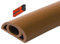 Cable Trunking,Wood-Effect Half round Cable Raceway,Self-Adhesive Backing Paintable Cable Trunking,Cable Concealer Management/Black-20Mm(79/100In)(Brown 20Mm(79/100In))
