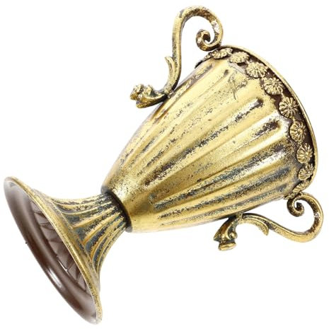 PRETYZOOM Jardinière en Métal Au Design Surélevé Pot De Fleurs Vintage Vase en Fer pour Fleurs Pièce Maîtresse Décorative Décoration De Maison Dhôtes