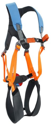 NewDoar Harnais d'escalade, mince et léger, harnais complet pour enfants, ceinture de sécurité de protection de la taille pour le rappel, le sauvetage d'incendie, l'escalade d'arboriculture, pour