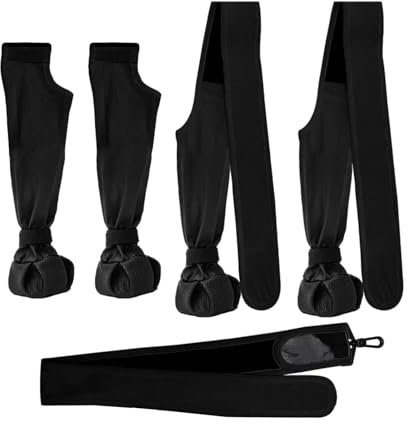 MagiDeal Hundestiefel mit Hosenträgern, rutschfeste Hundeschuhe, bequemes Hundezubehör, Pfotenschutz, wasserdichte Hundestiefeletten, Leggings für den, M