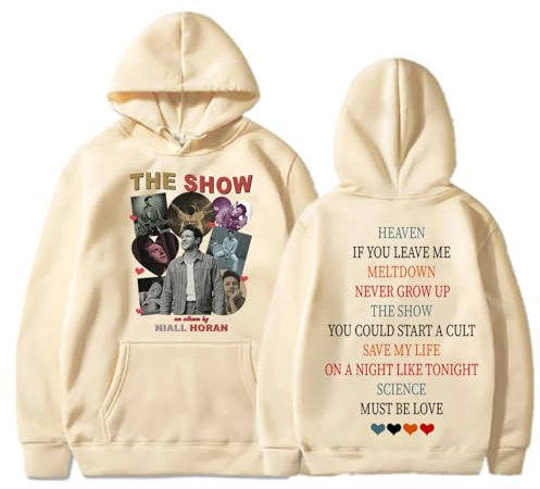 Respeto Hoodie Niall Horan Tour 2024 Hello Lovers Hoodie Women Hoodies Niall Horan Sweatshirt Streetwear for Fan XS-3XL-Khaki||M