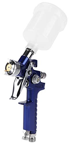 Keenso H-20000A Professional 125 ML Mini Spory Pneumatique pour Les Fonctionnalités, la Modélisation et Les Peintures Murales, Excellent Atomiseur, adapté aux Instruments de Peinture (H-2000a 1,0 mm)