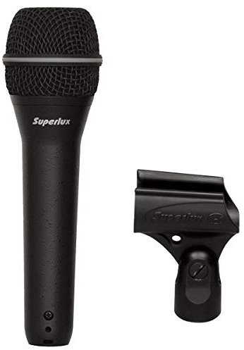 Superlux TOP-258 Professional Vocal Mic Series- Supercardioid dynamic microphone