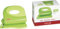 Brunnen 102062752 Locher Colour Code (ausziehbare Anschlagschiene, zum Lochen von bis zu 20 Blatt) grün / kiwi