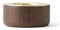 Menu Chunk of Wood - Teelichhalter aus Holz und Messing - Farbe Braun - Höhe ca. 3,50 cm - 5616019