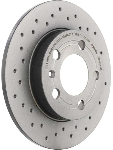 BREMBO 08.9148.1X Bremsscheiben-Rotoren | Kompatibel mit: AUDI A3, TT, TT Roadster, SKODA OCTAVIA I, OCTAVIA I Combi, VW BORA I, BORA Variant, GOLF IV, GOLF IV Variant