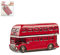 CREATIV DISCOUNT Mini Doppeldecker rot ca.6x3cm, 1 St.