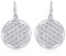MadamLili - Ohrringe Blume des Lebens - Silber 925 Sterling - Hängend - Ohrhänger Set Lebensblume - Heilige Geometrie Schmuckset - Handgefertigt - Exklusive Schmuckbox
