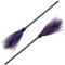 BESPORTBLE 2pcs Halloween Witch Broom Costume Decorative Props Masquerade Show Dress Broom Witch Broom for Party Halloween Halloween Cosplay Party (Random Colour)