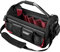 HAUTMEC 18.5 Heavy-Duty Tool Tote Bag, 39-Pockets 1680D Water-Resistant Open Top Tool Bag, Pro Electrician Tool Bag with Rotating Handle & Shoulder Strap, HT0178