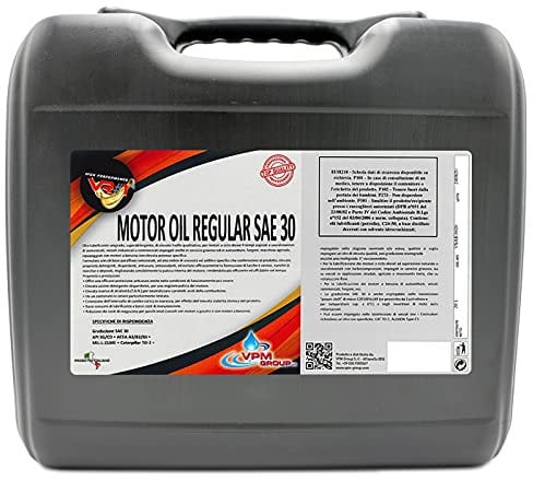 Olio motore 4 tempi per tagliaerba e garden - Fusto 20 Litri - MOTOR OIL REGULAR SAE 30