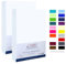 Camry Spannbettlaken 2er-Set 90x200cm - 100x200cm Weiss Baumwolle Bettlaken Jersey Spannbetttuch Oeko-Tex 100