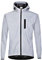 Agolu Reflektierend Fahrradjacke mit Kapuze, Wasserdicht Atmungsaktiv Damen Herren Unisex Winddicht Radjacke Fahrrad Regenjacke Windjacke, Jacke für Radfahren Laufen Wandern, Silber M