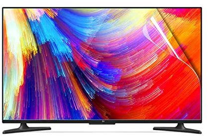 Matter, blendfreier TV-Bildschirmschutz – Anti-Blaulicht-Film, Anti-Kratzer-Filter für 32-75 Zoll 4K Ultra HD LED Smart TV/A / 70 Inches 1561x900 mm