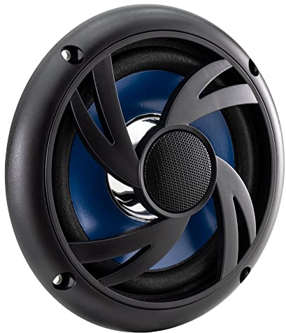 RecPro RV Exterior Speaker 6 | Weather-Resistant | Flush Mount | Black