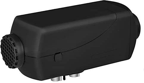 Chauffage d'air Diesel 24V 5KW Réchauffeur de Stationnement avec écran de Contrôle LCD et Télécommande, Tanque 10L, Chauffage de Voiture pour Camion, Voiture, Yacht, SUV,Noir,1 Hole
