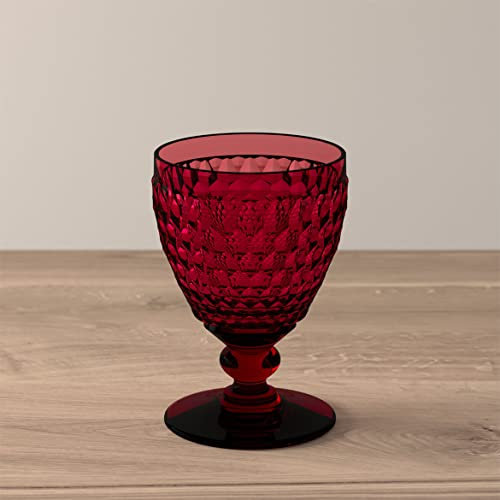 Villeroy & Boch Boston Coloured 4 Stück Weinglas Weiß Rot 125 ml Kristall
