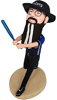 mydedor Benutzerdefinierte Kopfbedeckung Benutzerdefinierte Puppe, Pferdekopf Figuren, handgemachte Geschenk Personalisierte Skulptur für Freund