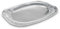 VEPATIM 10 Stk. Alu-Catering-Platte, Aluminium-Partyplatte Servierplatte 55 x 36 cm