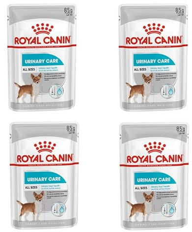 Royal Canin Urinary Care Mousse | 4er Pack | 4 x 12 x 85 g | Alleinfuttermittel für ausgewachsene Hunde ab dem 10. Lebensmonat | Für Hunde mit empfindlichen Harnwegen geeignet