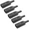 JSADZKJ IEC320 C14 Stecker Montage Adapter Umverdrahtbare Stecker C14 männlich 3 Klemmen Power Adapter Stecker 250V 10A IEC C14 Inline Adapter Stecker Power Buchse Steckverbinder（5PCS）
