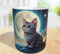 Generic Schöne Kaffeetasse mit Katze im Himmel (2) 330ml: Personalisierbar Tasse Mug Katze Kitten Tier Trauer Tod verloren Trauer Erinnerung Liebe