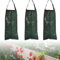 BUDPSI Sac de Plantation 3 Pièces 10 Trous Jardinieres Exterieur Suspendue, 58 X 25,5 cm Jardiniere Suspendue, Sac Culture Fraises, Pot Fleur Sac Croissance, pour Fleurs, Plantation Fraises