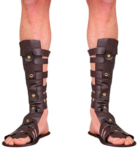 W WIDMANN MILANO Party Fashion - Sandalen für Antike Charaktere, Römer, Griechen, Gladiatoren, Schuhe