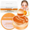 60 Pcs Augenpads Gegen Augenringe Vintamin C, Orange Vitamin Augenpads mit Kollagen, Collagen Eye Patch, Augenpads Gegen Falten, Tränensäcke, Augenmaske Anti Aging, für Augenpflege