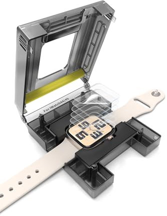 Yaekea 6 Pezzi Pellicola Protettiva per Apple Watch Series 9 8 7 45mm Smartwatch,Auto-guarigione Flessibile TPU Film con Kit di Installazione,Senza Bolle Protective Film per iWatch 6 5 4 SE SE2nd 44mm