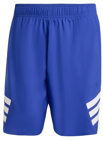 adidas 3-Stripes Swim Shorts 8-Inch, Recycled Polyester, Blue