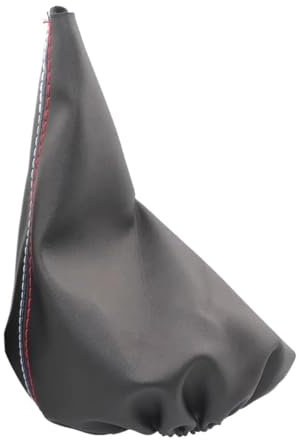 Schaltmanschetten, Handbremsmanschette, Schwarzes Leder, for BMW 3er E36, E46, E30, E34, M3, Z3(Handbrake)