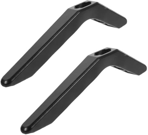 QUMIIRITY Supporto Tv Base Stabile Per Tv 40-43 Pollici, Piedistallo Da Tavolo, Carico Robusto Per Soggiorno, Ufficio e Hotel, Set