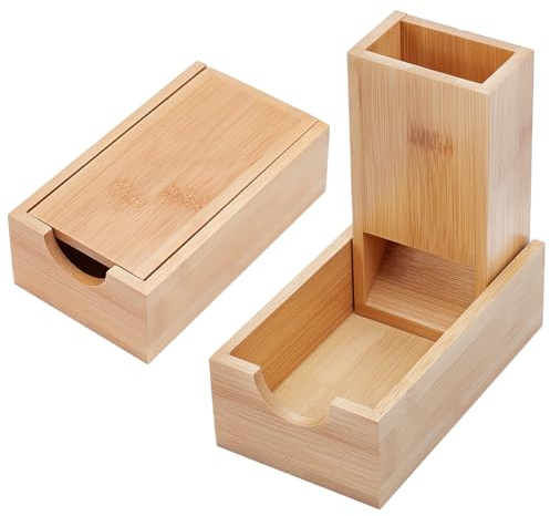 UNICRAFTALE Faltbarer Würfelturm Aus Holz Würfelbox Für Rollenspiele | Tragbarer Würfelorganizer,Massivholz,Glatte Schiebeöffnung,Passend Für Alle Gängigen Würfel,Burlywood,14x8x4,65cm