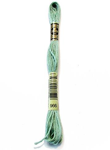 DMG Plaid Cotton Thread, Variegated for Stitching, 8 Metres Coloris / 966