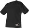 Alleson Athletic Unisex-Erwachsene Adult Fanwear Football Jersey, schwarz, Medium