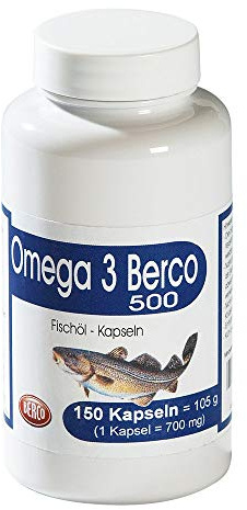 OMEGA 3 Berco 500 Kapseln 150 St