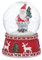 Gisela Graham Weihnachts-Schneekugel-Weihnachtsmann klein