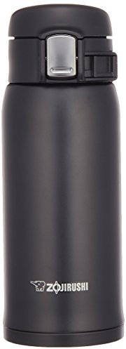Zojirushi SM-SA36–BA-Tass'en Acier Inoxydable, 12 ML, Noir