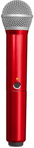 Shure WA712-RED Colored Handle Only for BLX2/PG58 Wireless Transmitters (Red)