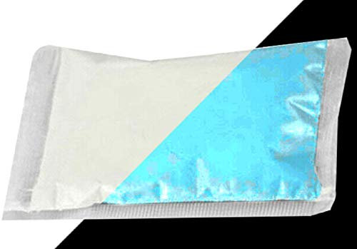 StickersLab - Pigment additif poudre luminescente phosphorescente brille dans l'obscurité pour les loisirs (jour blanc) - Bleu, 50 grammes