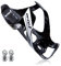 Wiel Full Carbon Fiber Bike Water Bottle Holder Cage Light Drink for MTB Road Bike Cycling (1Pcs Black Silver 3K Glossy)