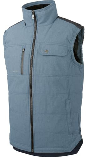 WÜRTH MODYF Arbeitsweste Nature – multifunktionale Winterweste für Handwerker in Größe M – winddicht & wasserabweisend (10.000 mm WS) - in blau