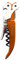 CKB LTD Fox Flaschenöffner, professioneller Kellner-Korkenzieher, Weinflaschenöffner, Edelstahl mit schwarzem Silikongriff, Folienschneider
