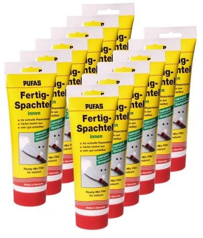 12 x Pufas Fertigspachtel 400g