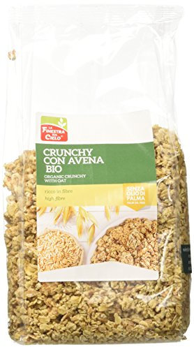 La finestra sul cielo, Crunchy con avena bio, 375g